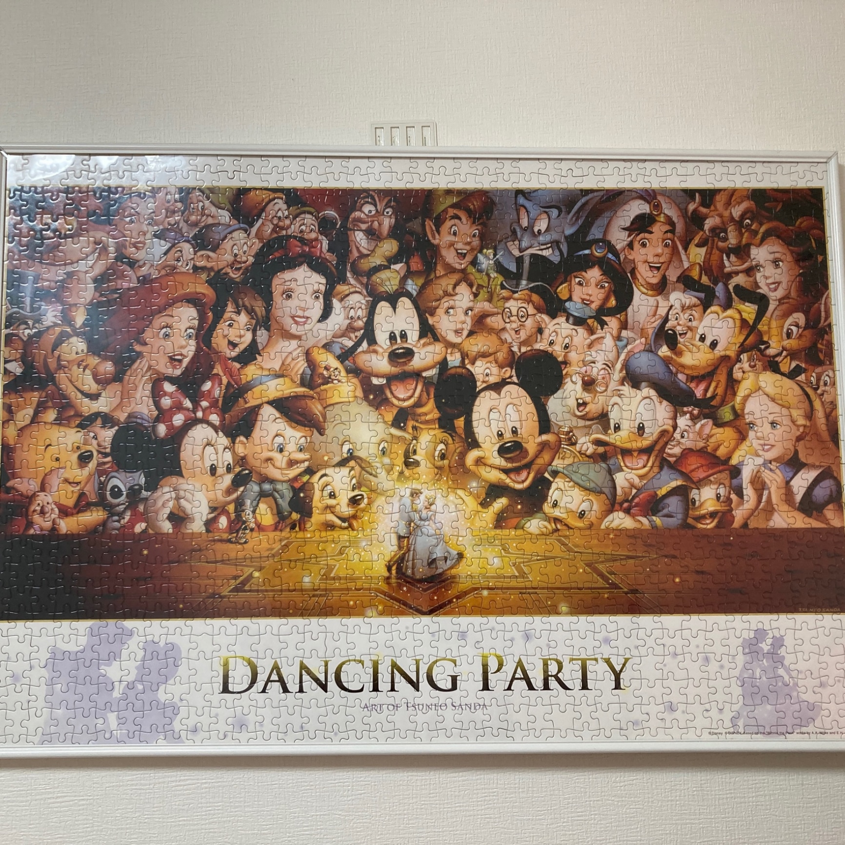 ジグソーパズル Dancing Partyアートコレクション (ディズニー) 1000