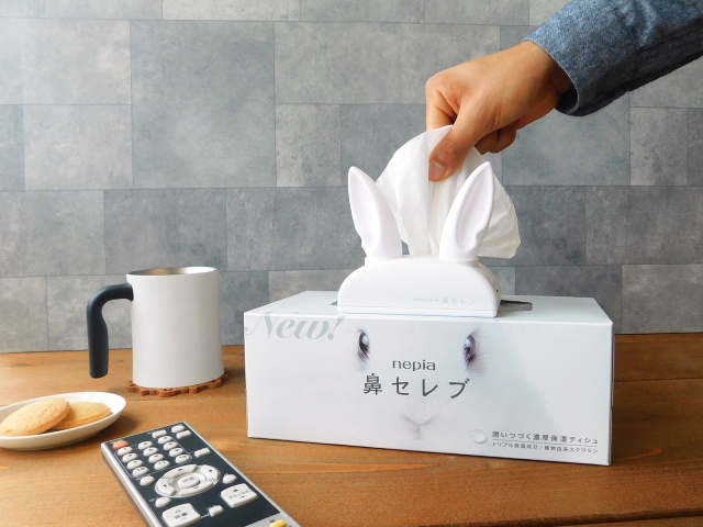 鼻セレブティシュ』に “おしゃべり機能” を搭載できる謎商品