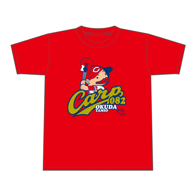 民生がTシャツに！ 民生×広島東洋カープのコラボ「民生坊やTシャツ