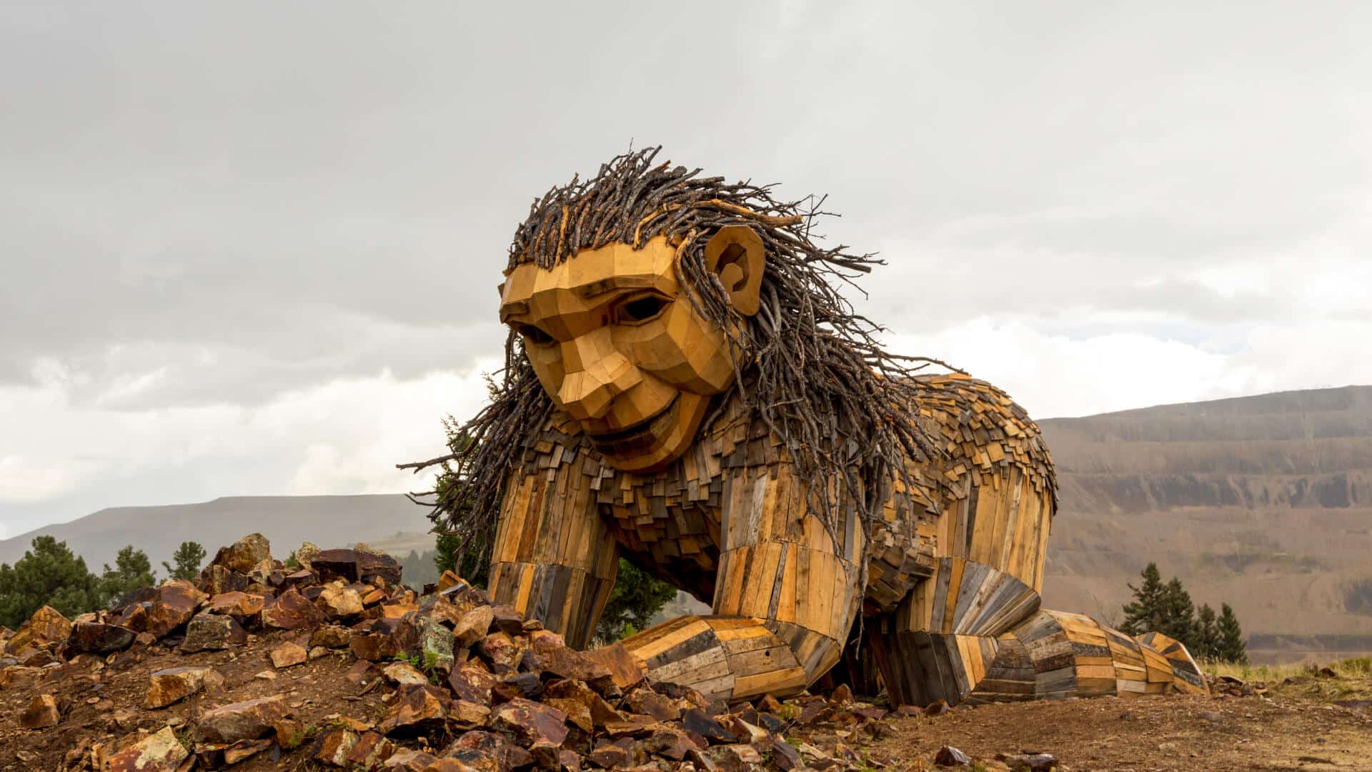 Rita the Rock Planter in Victor Colorado, less than an hour from
