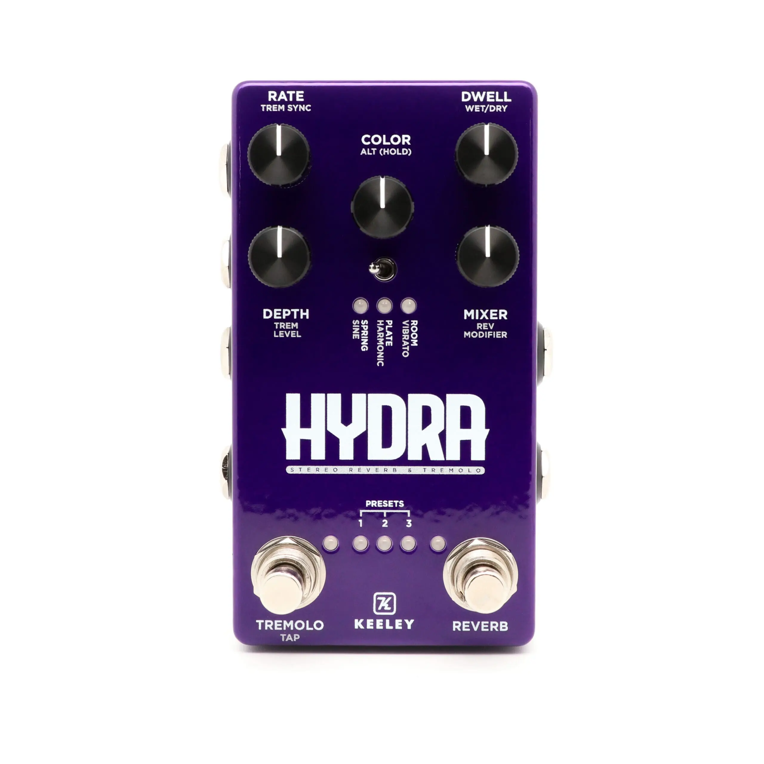 HALO HYDRA ECCOS 2K24 Purple - Keeley Electronics Guitar Effects