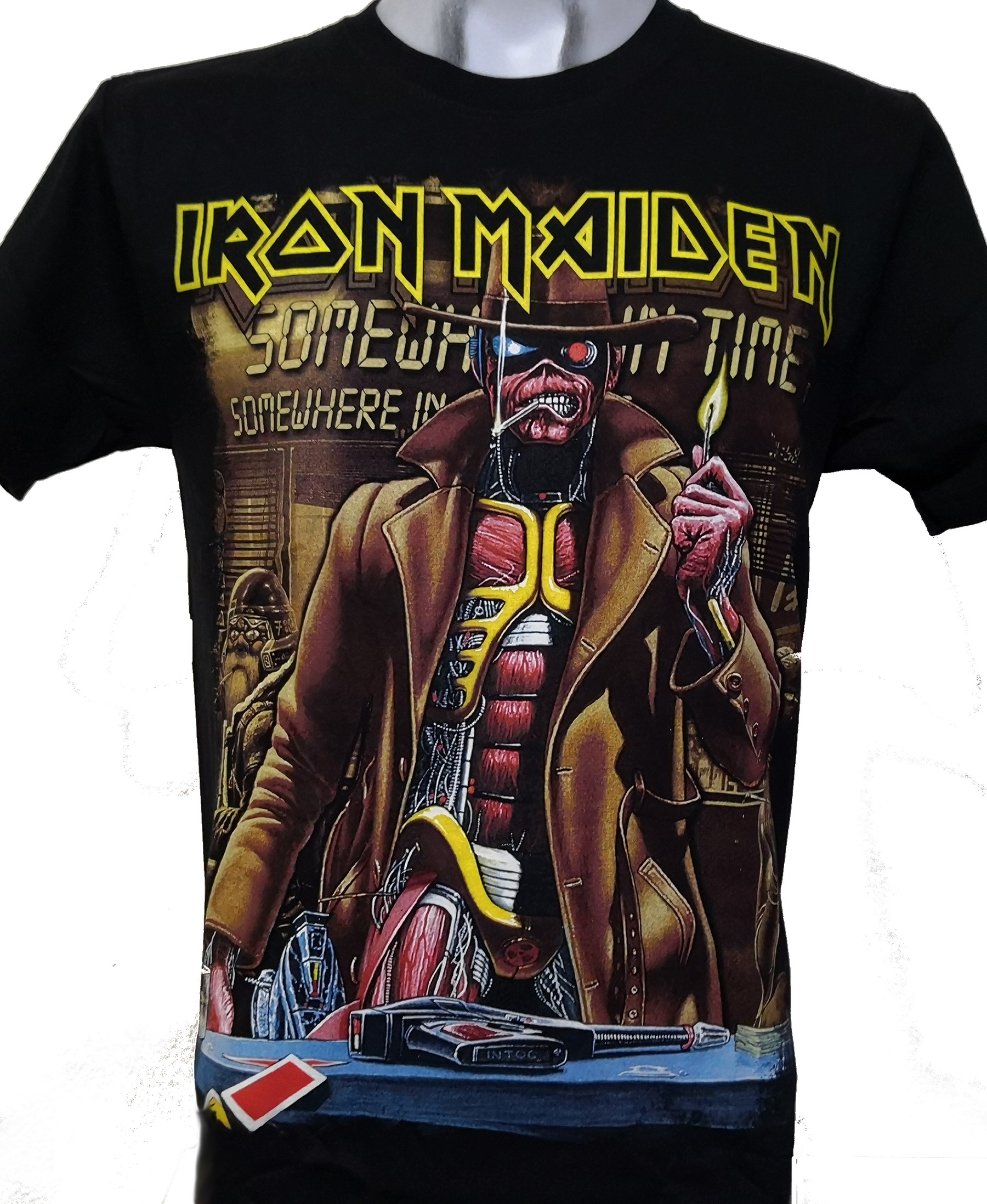 Iron Maiden t-shirt Somewhere in Time size S