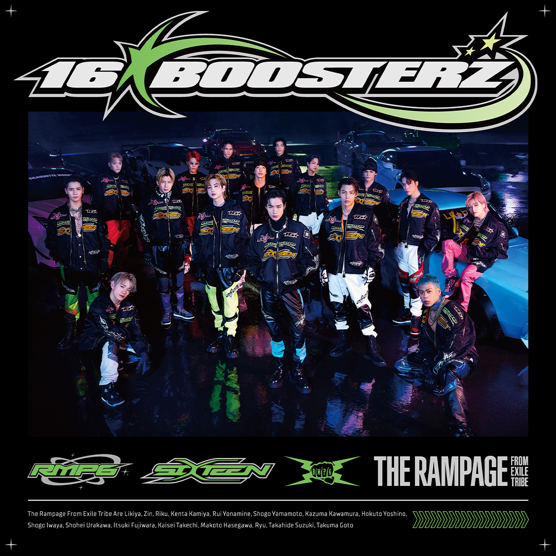16BOOSTERZ』RELEASE SPECIAL｜THE RAMPAGE OFFICIAL FANCLUB
