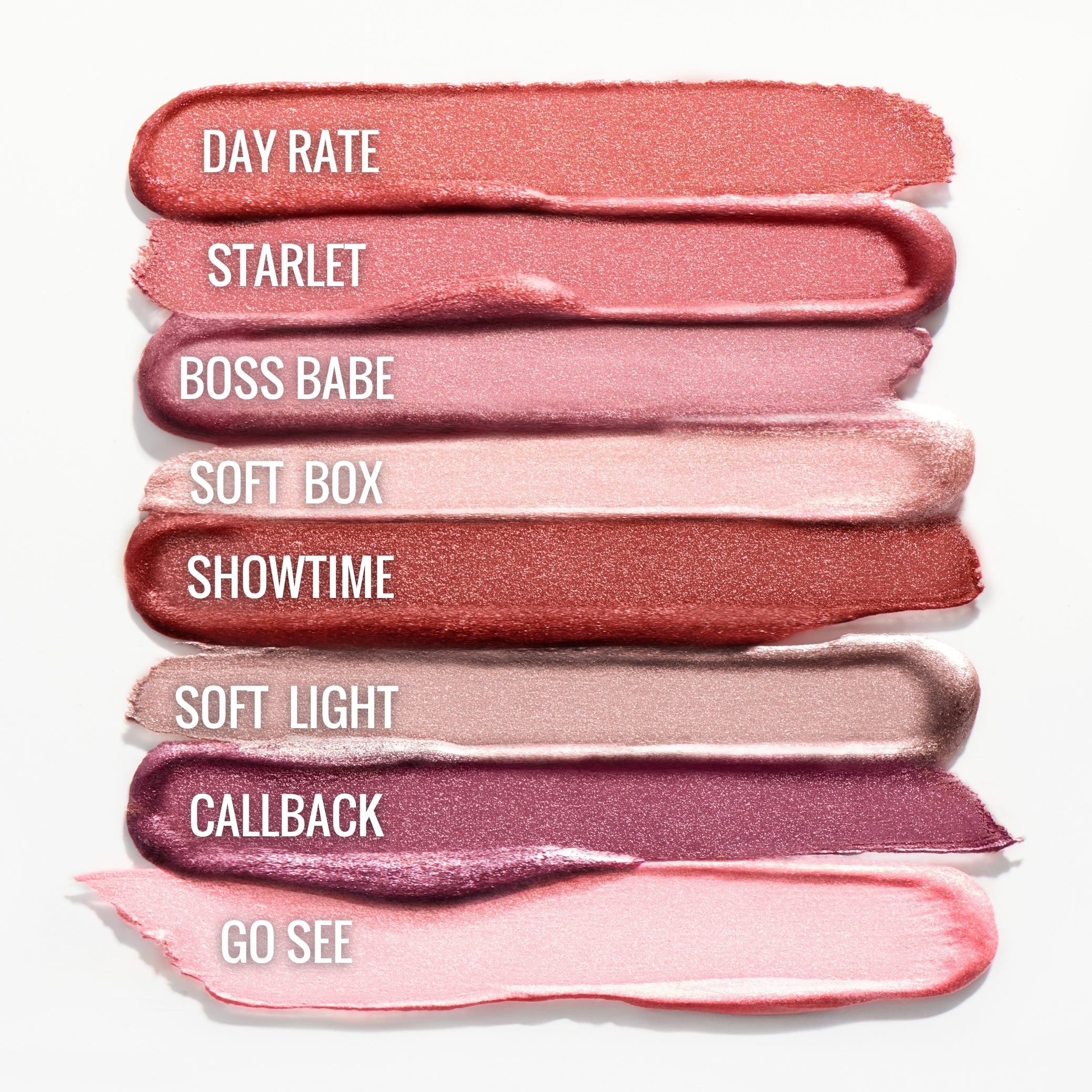 Go See | Shimmery Light Pink Lipstick | Runway Rogue
