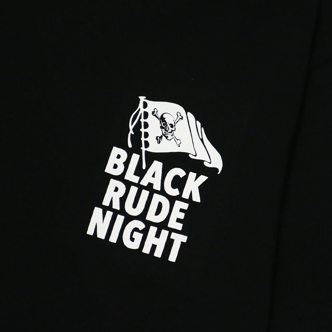 BLACK RUDE NIGHT TEE – RUDE GALLERY OFFICIAL ONLINE SHOP