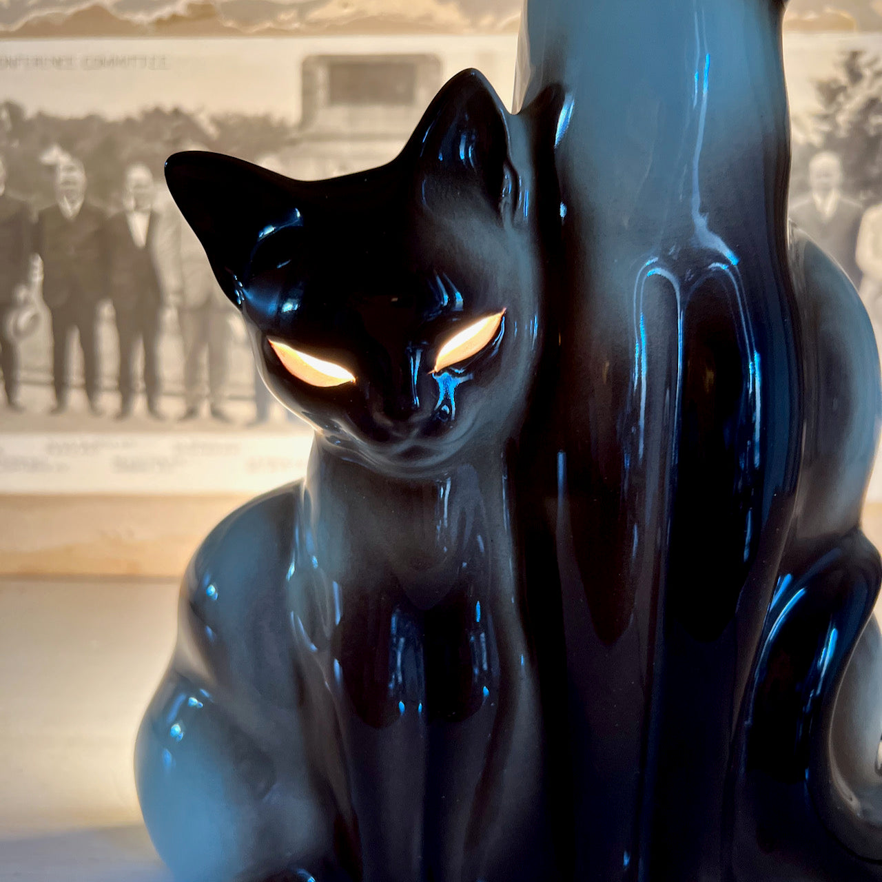 Mid Century 1950s Siamese Cat TV Lamp – Rush Creek Vintage
