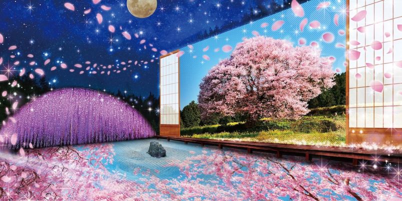 日本三大イルミ・あしかがフラワーパーク「光の花の庭～Flower