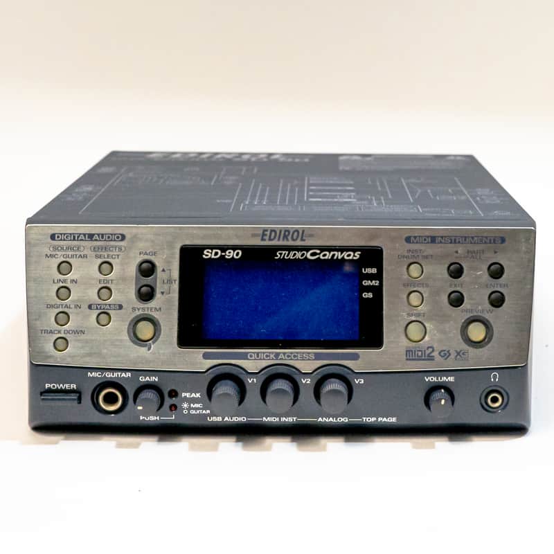 Roland Edirol SD-90 Studio Canvas 128-Voice Sound | Reverb Hungary
