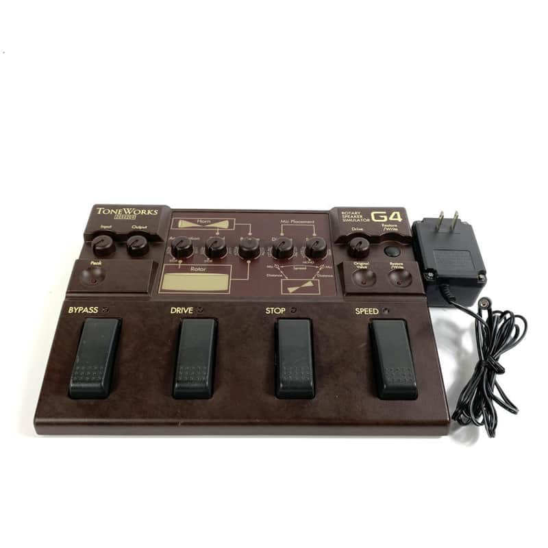 Korg ToneWorks G4 Rotary Speaker Simulator 2000s - Brown TGHM | Reverb