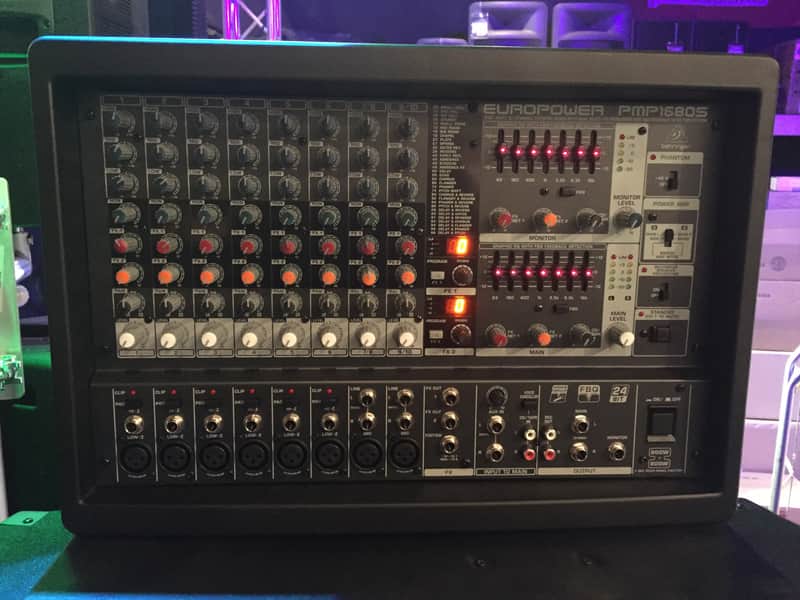 Behringer Europower PMP1680S 1600-Watt 10-Channel Powered | Reverb