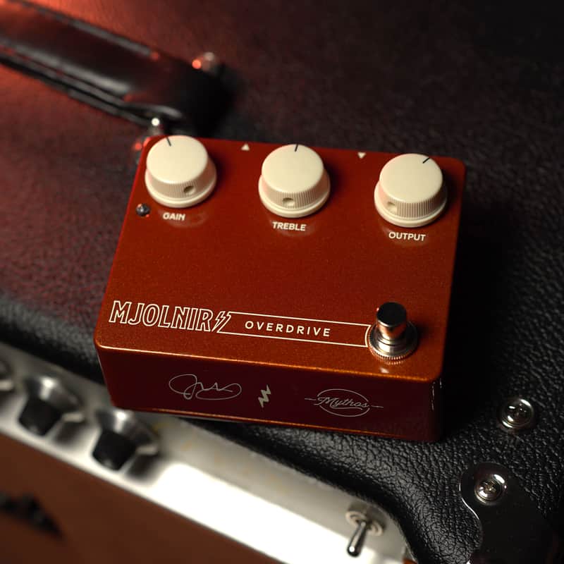 New Mythos Pedals Mjolnir Overdrive Joey Landreth Edition | Reverb