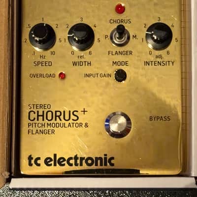 TC Electronic SCF Gold SE Special Edition Stereo Chorus + Pitch