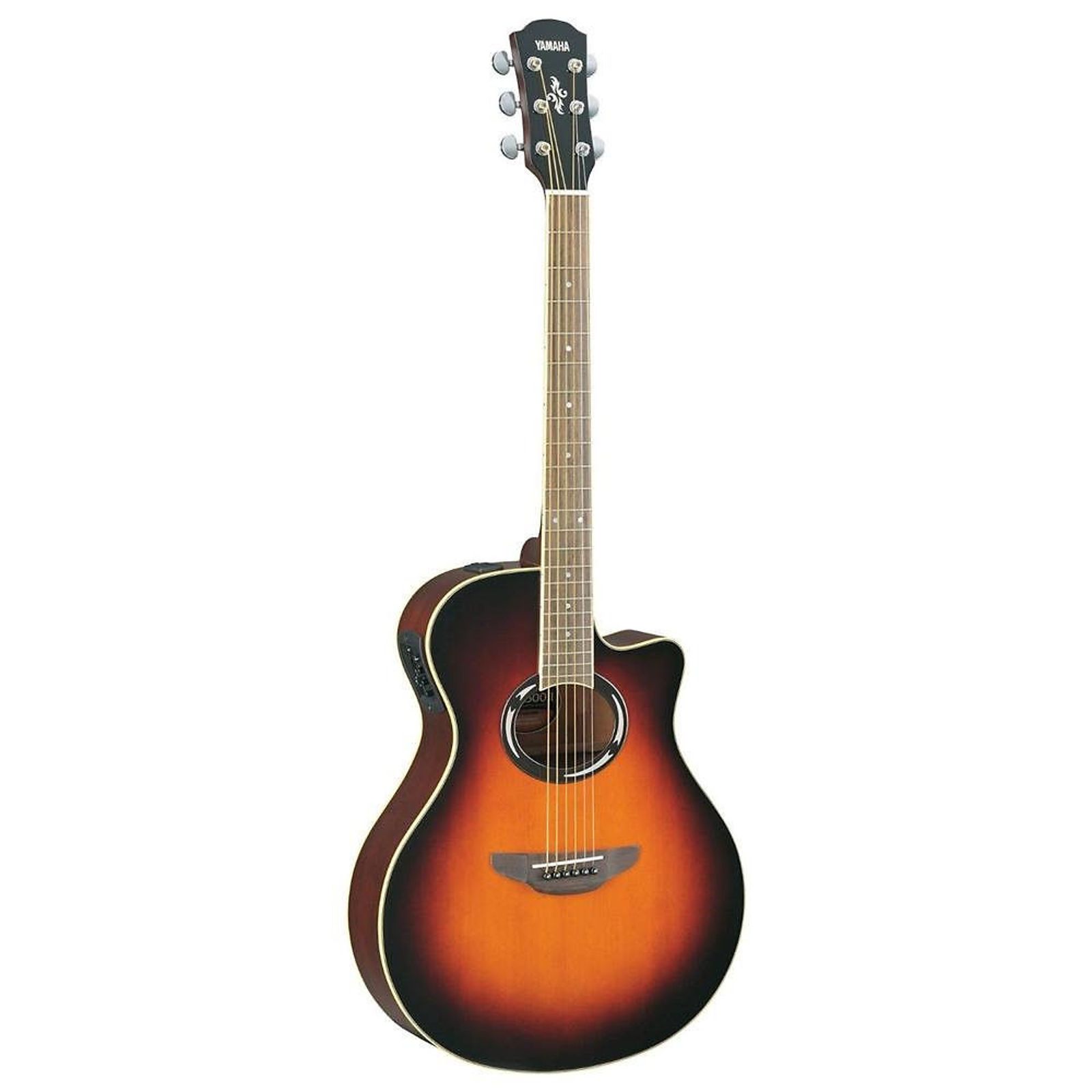 Yamaha APX500II Thinline Acoustic/Electric Guitar Old Violin | Reverb
