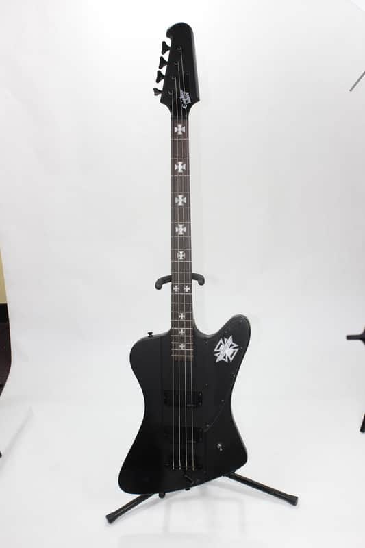 Epiphone Blackbird Nikki Sixx Bass Black | Reverb