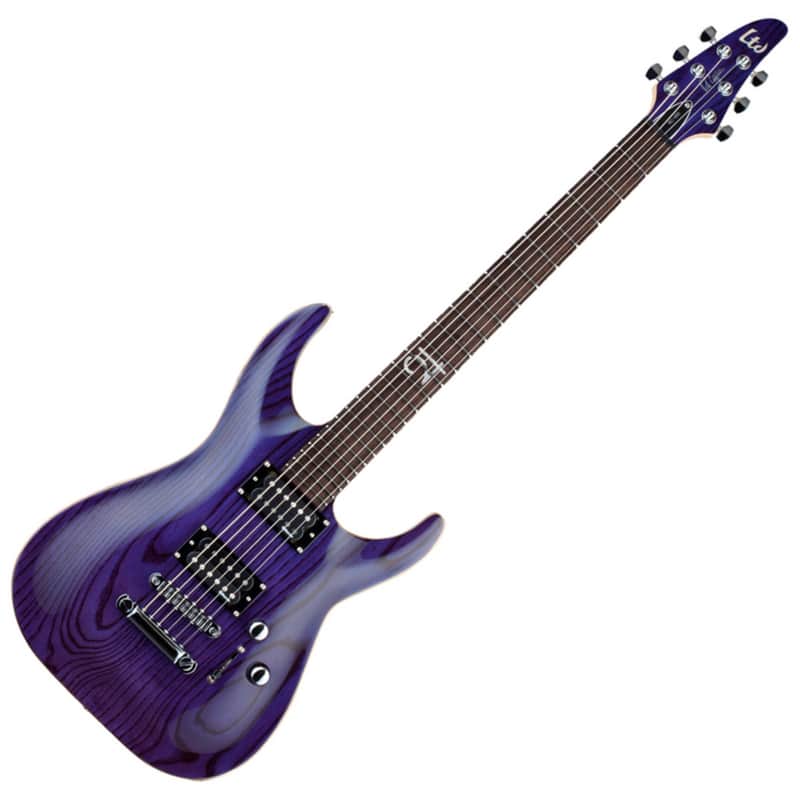ESP LTD RC-600 Rob Caggiano Signature See Thru Purple | Reverb