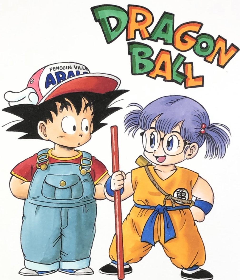 ドラゴンボールとドクタースランプの最強コラボ！悟空とアラレちゃんの