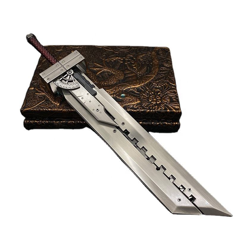 ファイナルファンタジー7 バスターソード 金属製 32cm カスタムカラー