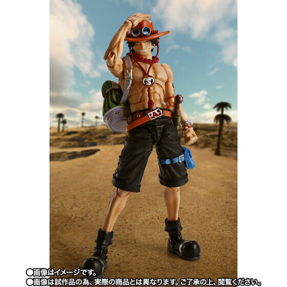 ワンピース」“火拳のエース”がアクションフィギュアに！豊かな表情と