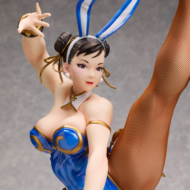 肉体美が素晴らしい…！『スト6』バニーガール「春麗」が圧倒的な美脚
