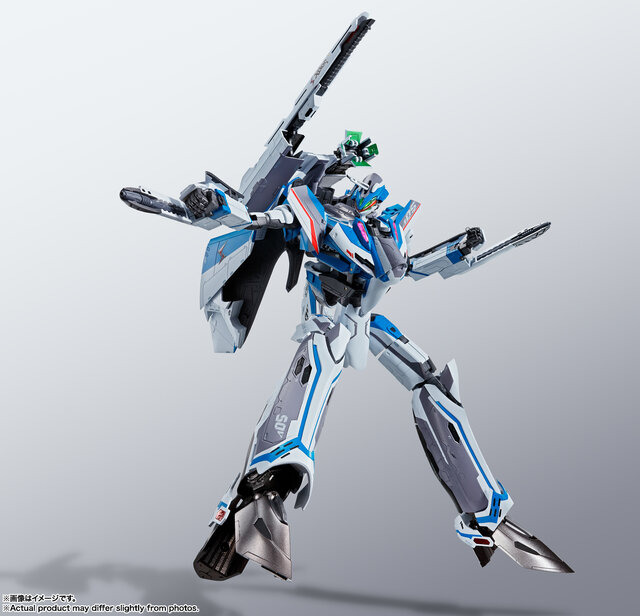 マクロスΔ」主役機「VF-31J ジークフリード」と「スーパーパーツ」が