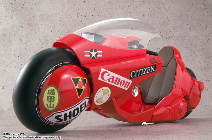 AKIRA」“金田のバイク”リバイバル版フィギュアが再販決定！ ピーキー