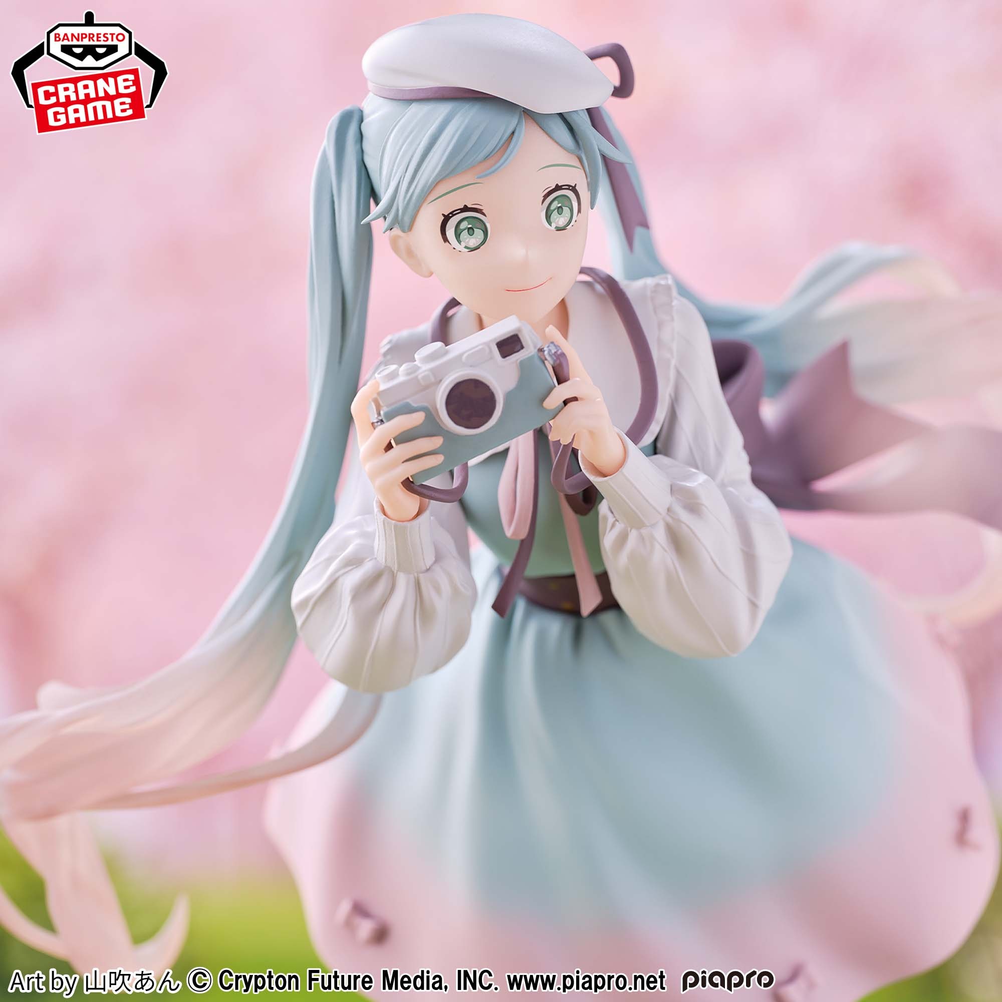 春らしいデザインが可愛い！「初音ミク」新作フィギュアがプライズで