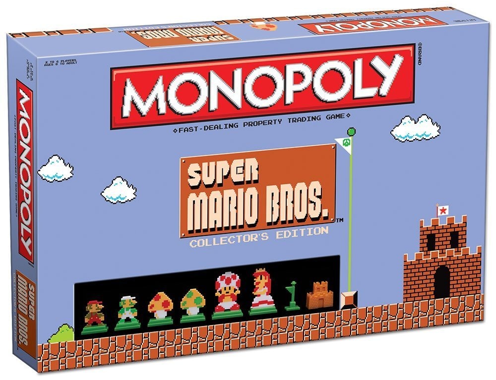 FC『スーパーマリオブラザーズ』仕様の『モノポリー』がアメリカで発売