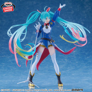 ガンダム45周年×初音ミク」描き下ろしイラストがプライズ化！4色