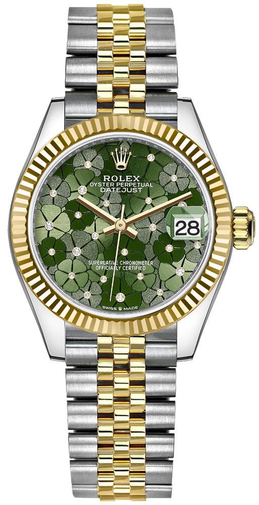 278273-0032 Rolex Datejust 31 Oystersteel and Yellow Gold Womens Watch