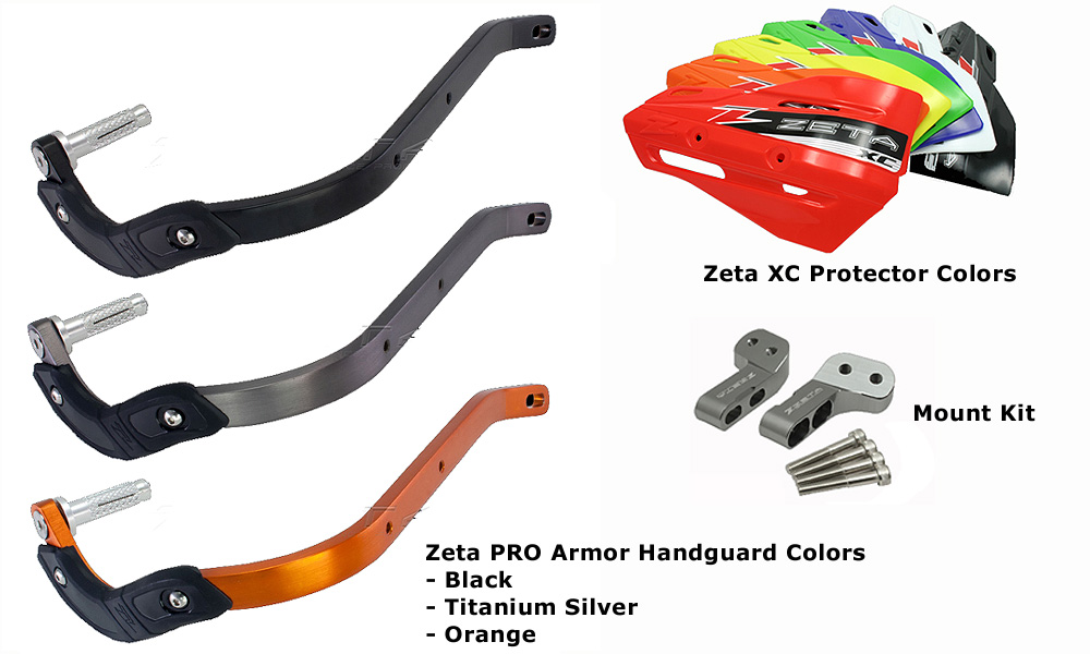 Zeta PRO Armor Hand Guard Package Deal