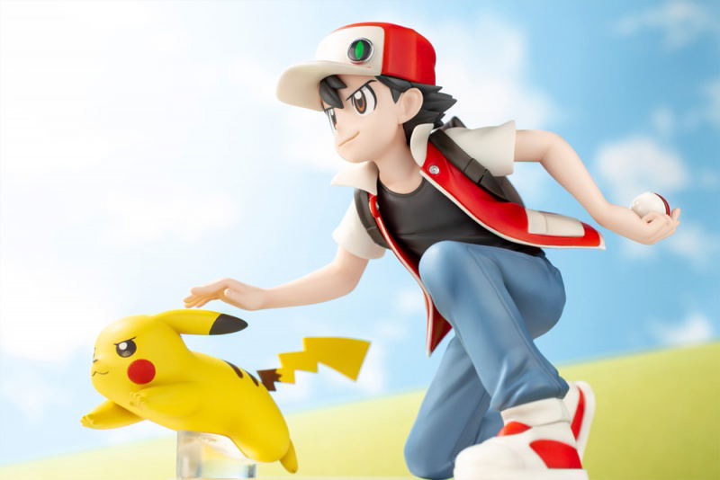 Pokemon Figure Series Pokemon 1/8 Scale Pre-Painted Figure: Red