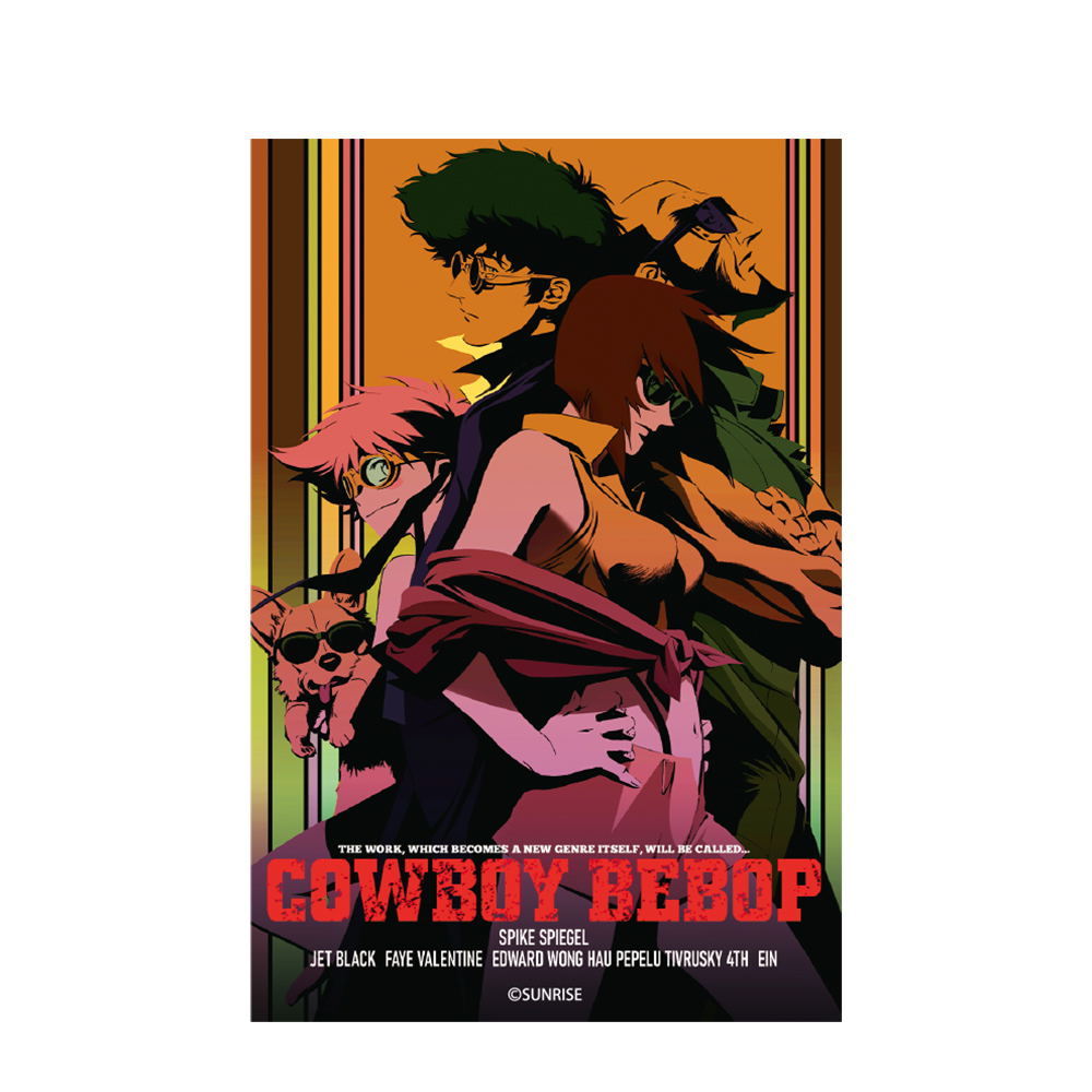 Cowboy Bebop Poster Art Style Outdoor Sticker