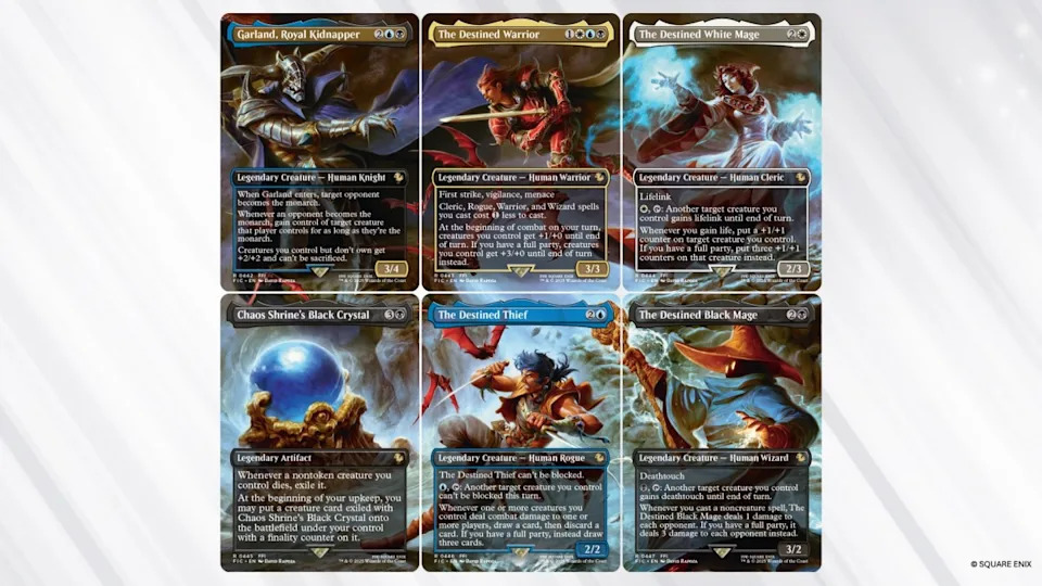 Inside Magic: The Gathering's Final Fantasy Scene Boxes