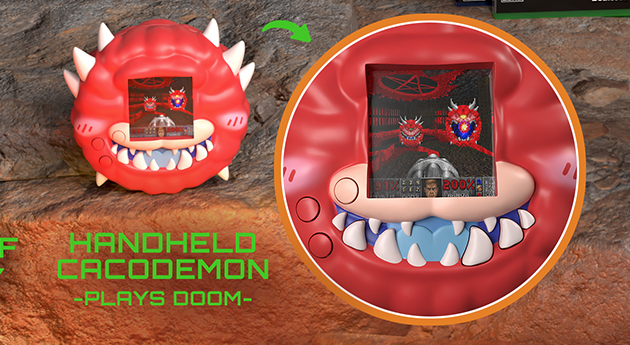 $666 edition of Doom includes game box that, itself, plays Doom