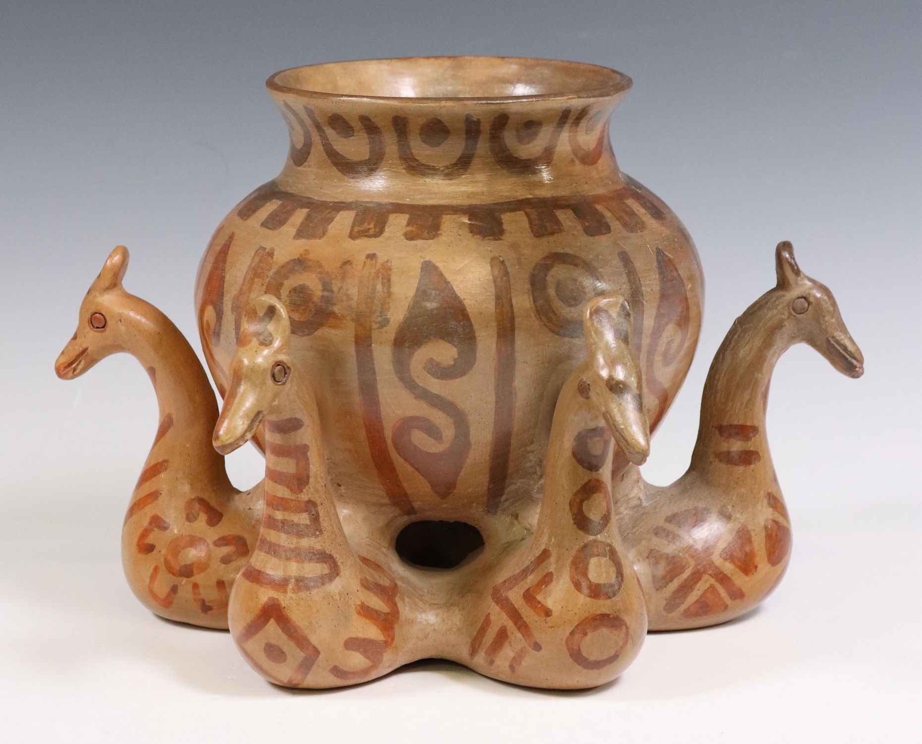 HERON MARTINEZ MENDOZA (D.1990) ZOOMORPHIC VESSEL sold at auction