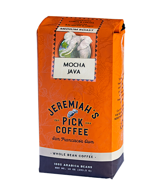 Mocha Java - Jeremiah's Pick San Francisco Coffee Roaster