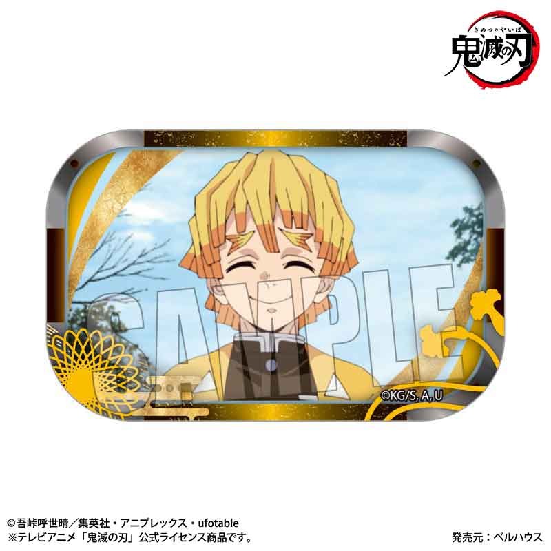再販】鬼滅の刃 柱稽古編メモリーズスクエア缶バッジ 我妻 善逸