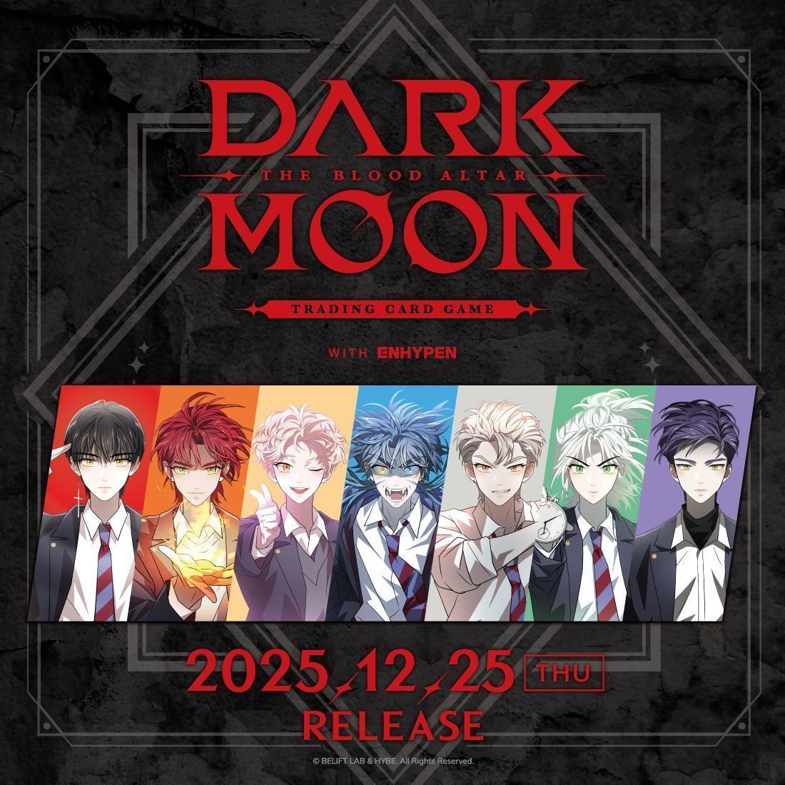 ENHYPEN DARK MOON タイ限定 トレカ セット ENHYPEN DARK MOON タイ