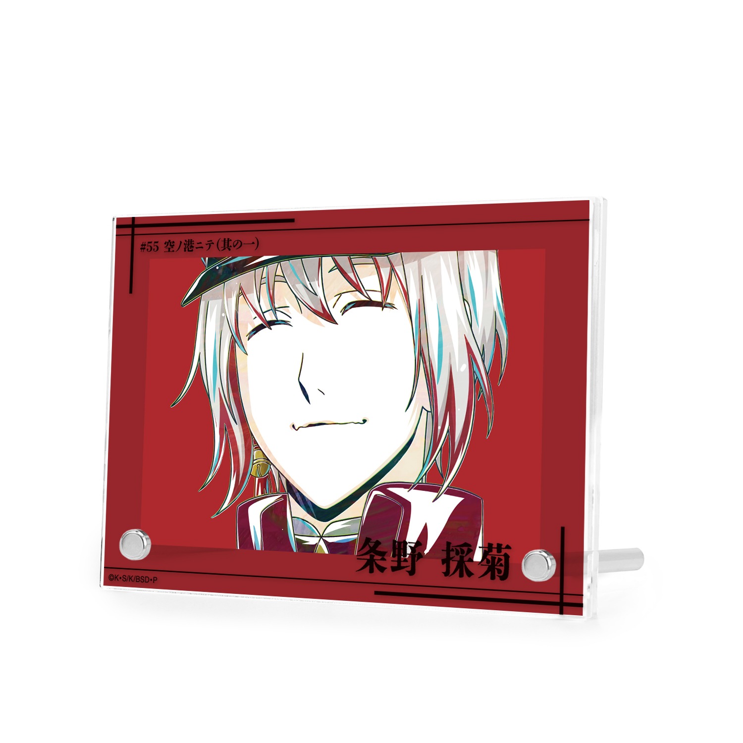 文豪ストレイドッグス 条野採菊 Ani-Art 第4弾 ダブルアクリルパネル