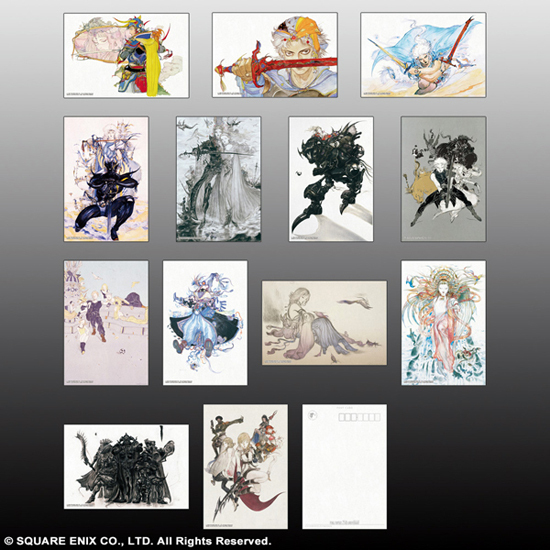 ファイナルファンタジー 25周年記念 ポストカードセット 13枚セット