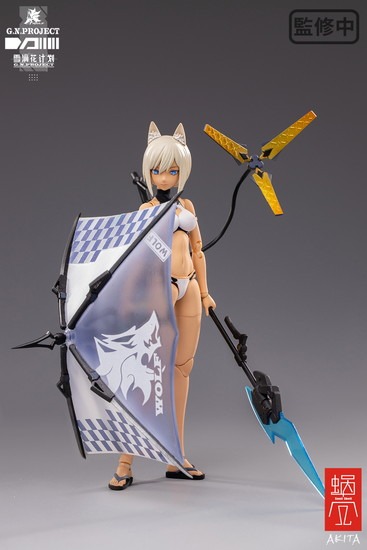 SNAIL SHELL 蝸之殻 G.N.PROJECT WOLF-001 水着素体・武装セット 1/12