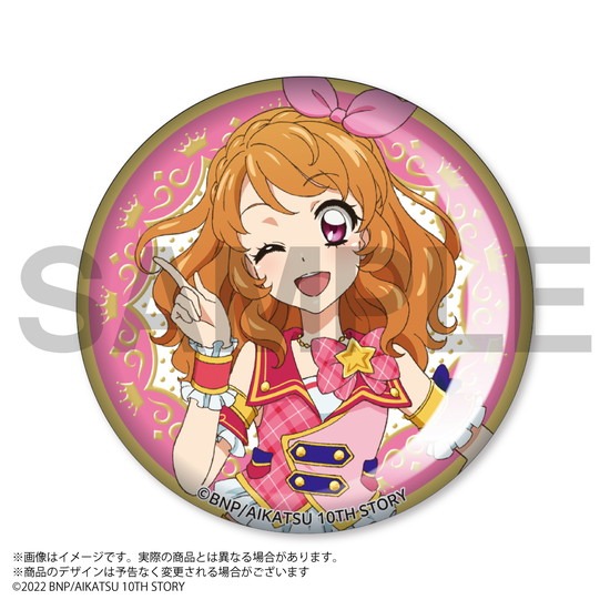大空あかり アイカツ アニON マグネット付きバッジ アイカツ！アニON