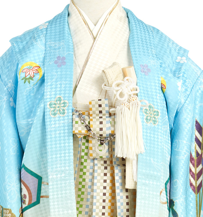ひさかたろまん 七五三（子ども） 5歳（専用小物付）No.KE-5165の
