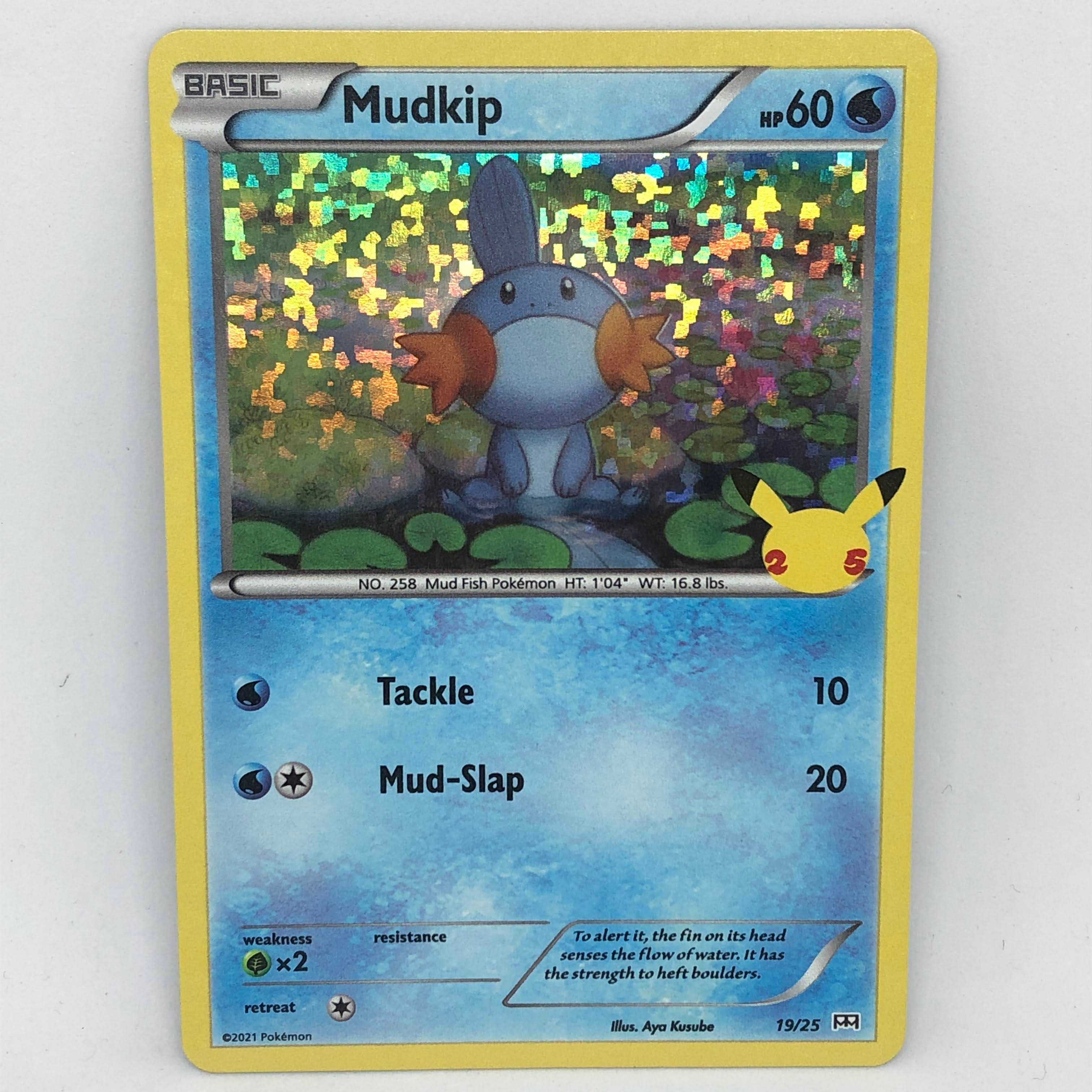 ポケモンカード 海外 マクドナルド限定 ミズゴロウ ホロ 25周年 プロモ