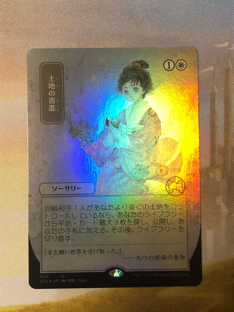 MTG 土地の寄進 ミスティカルアーカイブ Foil 日本アート 1枚の通販