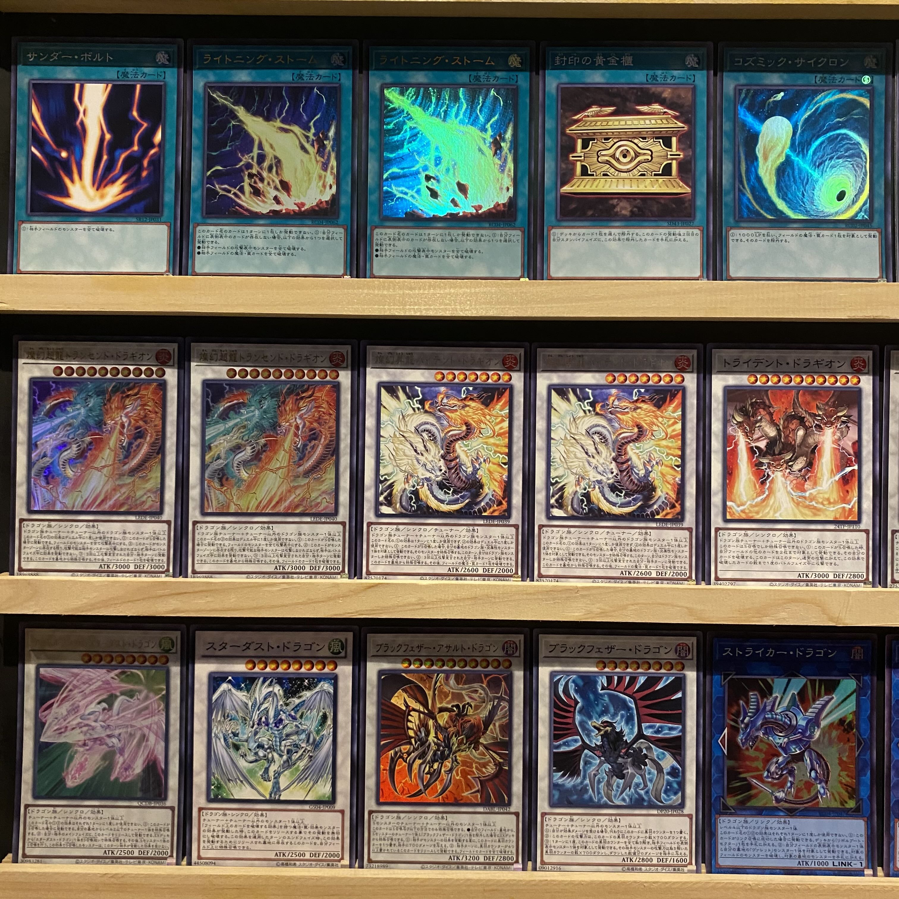 遊戯王 本格構築征竜天盃龍デッキ40枚＋E X15枚 遊戯王本格構築征竜天