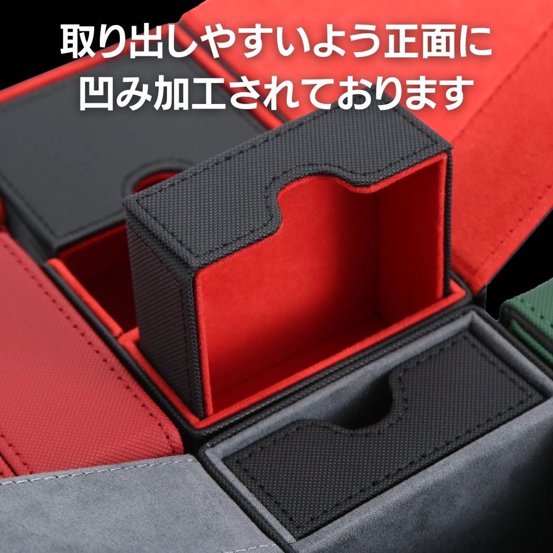 新品未使用】ラバーデッキケース PUレザー マグネット PRO 3ポケット