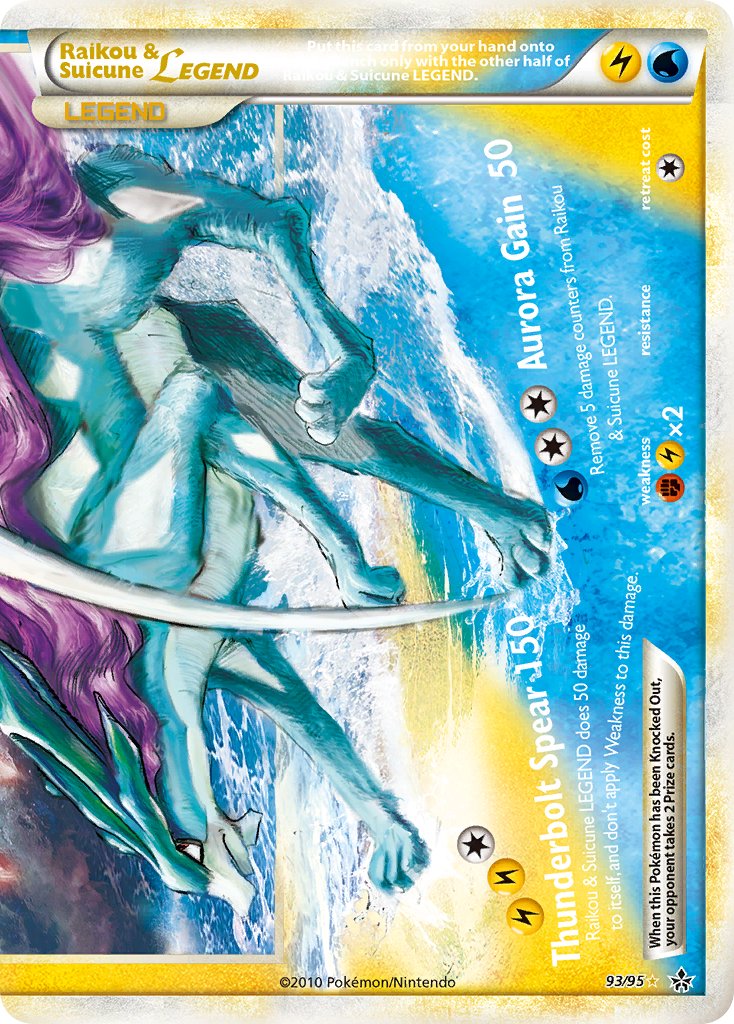 Raikou & Suicune LEGEND (L2 68/80) - Reviving Legends | Japanese