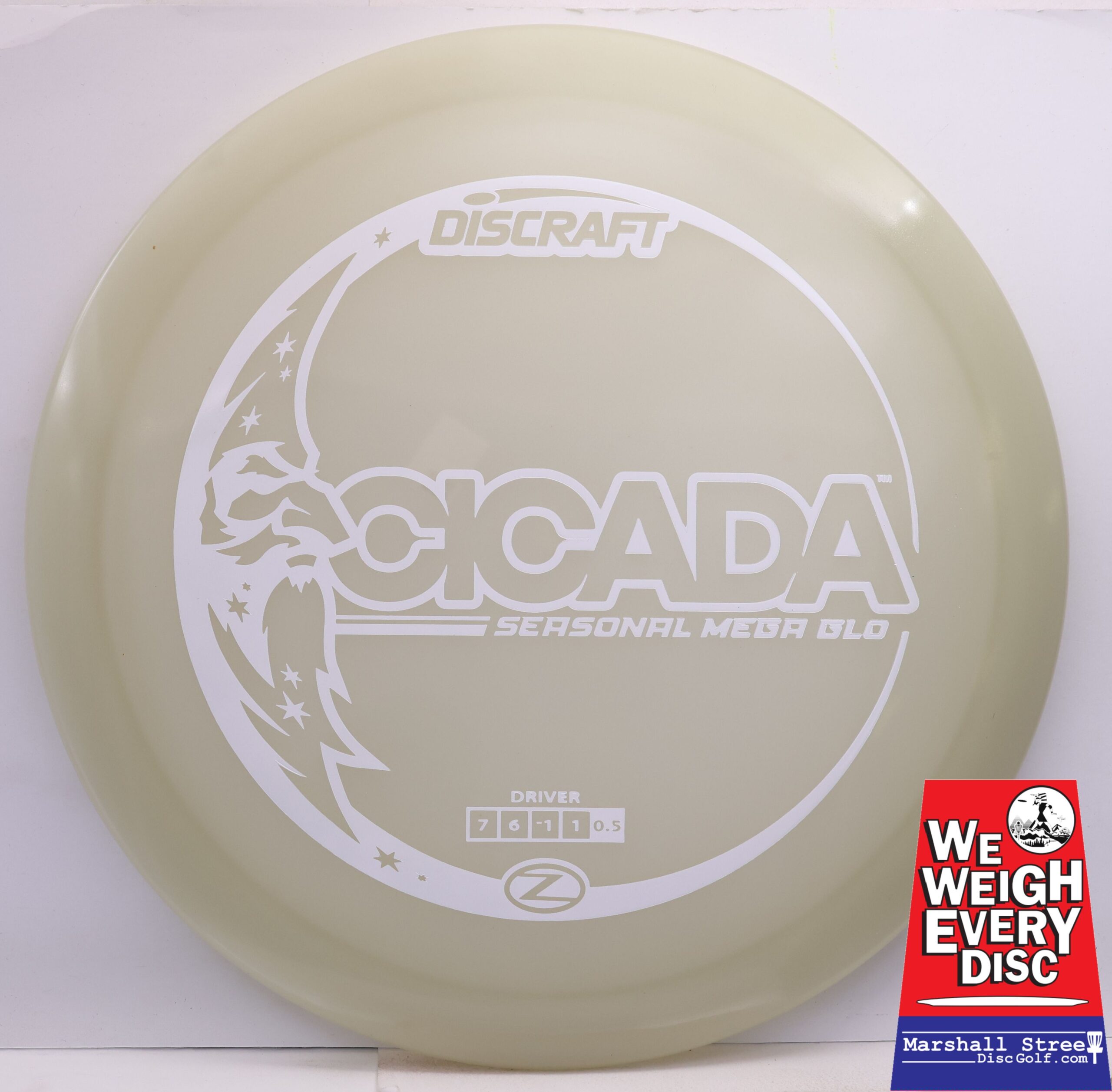 Seasonal Mega Glow Z Cicada • Marshall Street Disc Golf