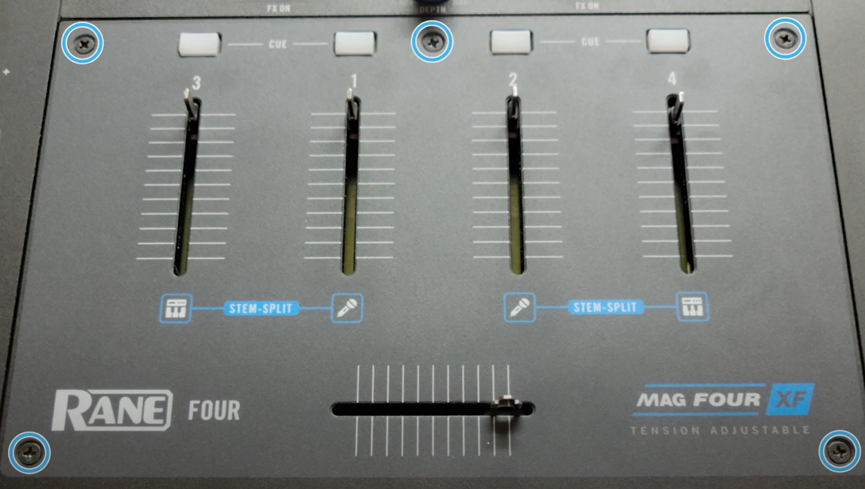 Rane DJ｜チャンネルフェーダーのメンテナンス : Rane DJ